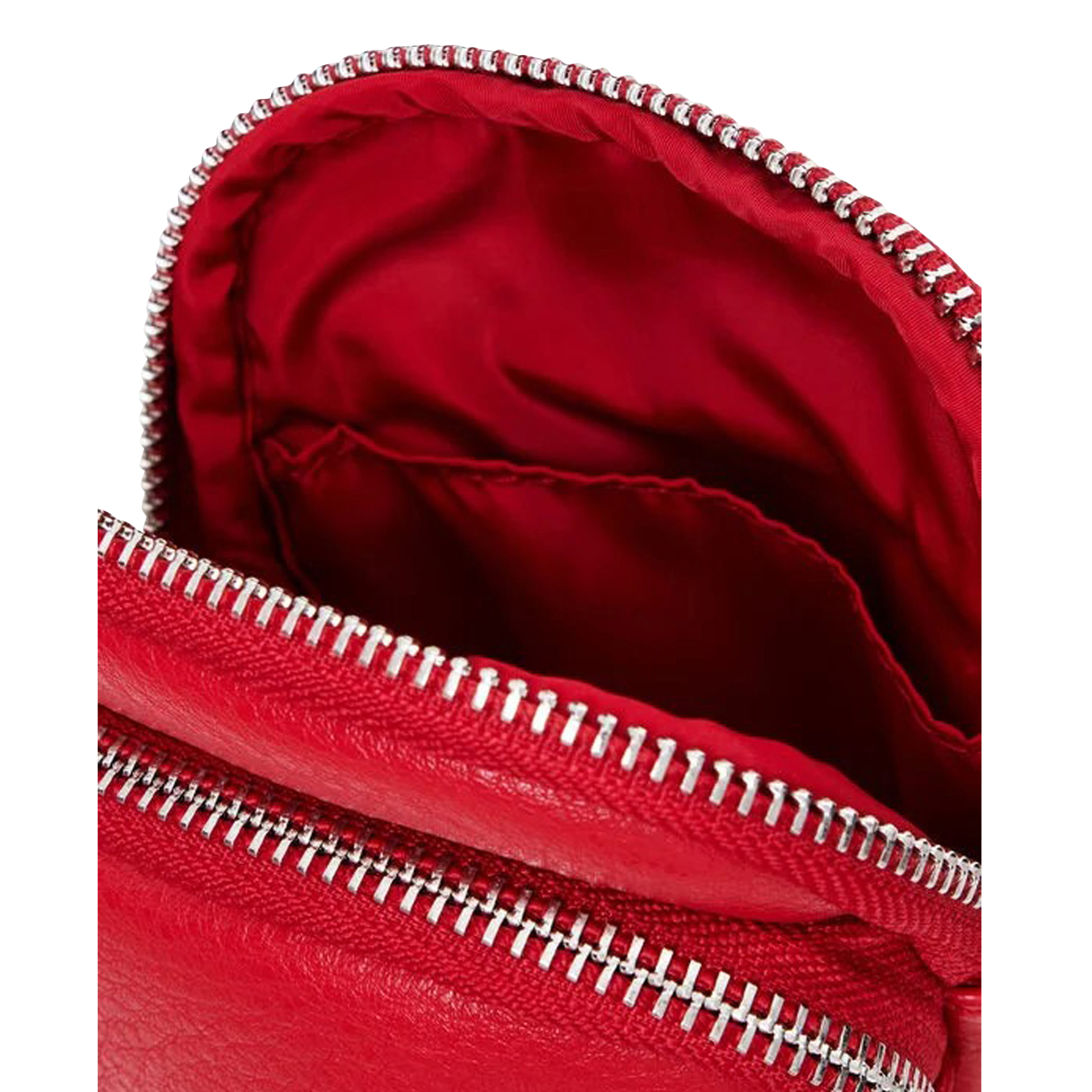 Porte téléphone effet cuir| Rouge