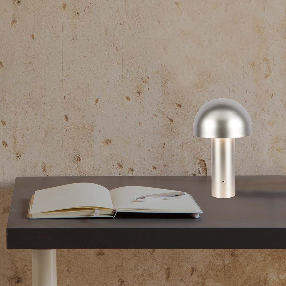 Gouden oplaadbare tafellampen - Champagne - IP20 - 3W - 200 lumen - 3IN1