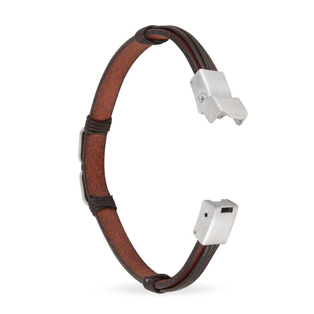 Bracelet Acier Blanc Tristan