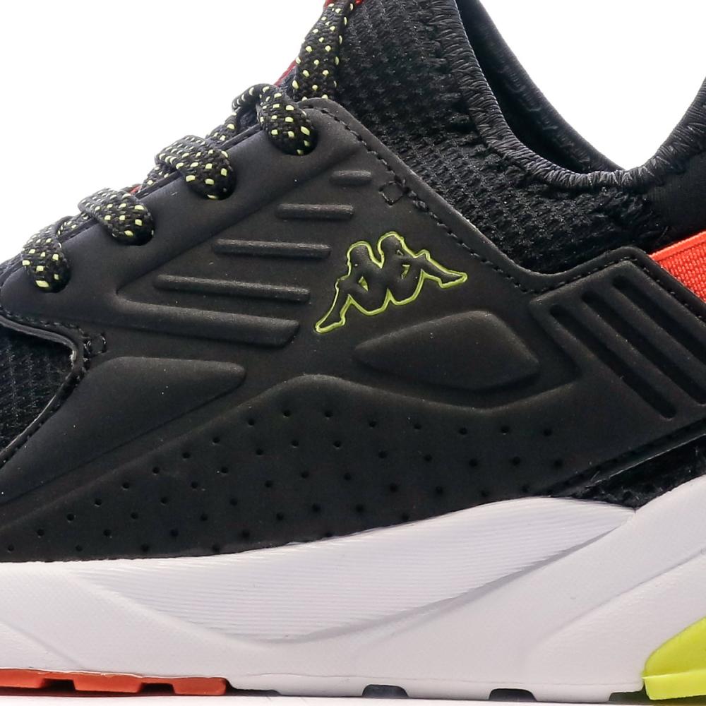 Kappa Baskets Noir/Rouge Ado Kappa San Puerto