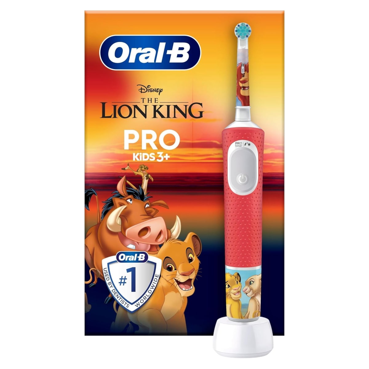 Oral-B Vitality Pro 103 Elektrische Zahnbürste Kids König der Löwen