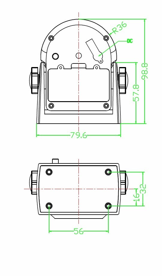 CARMATRIX WLAN Auto Rückfahrkamera mit Akku wiederaufladbar Batterie Magnet Wohnmobil LKW Pferdeanhänger Transporter LKW PKW