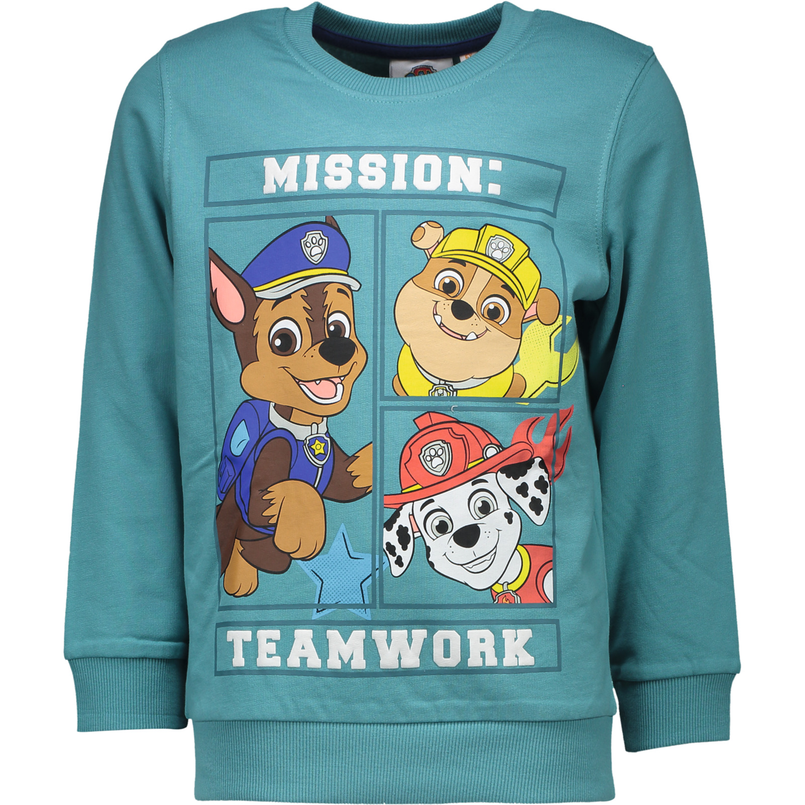 Kinder-Sweatshirt Paw Patrol blau