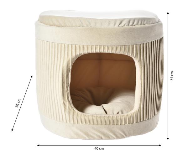 Dehner Lieblinge Kuschelhöhle Baroque 2 in 1,