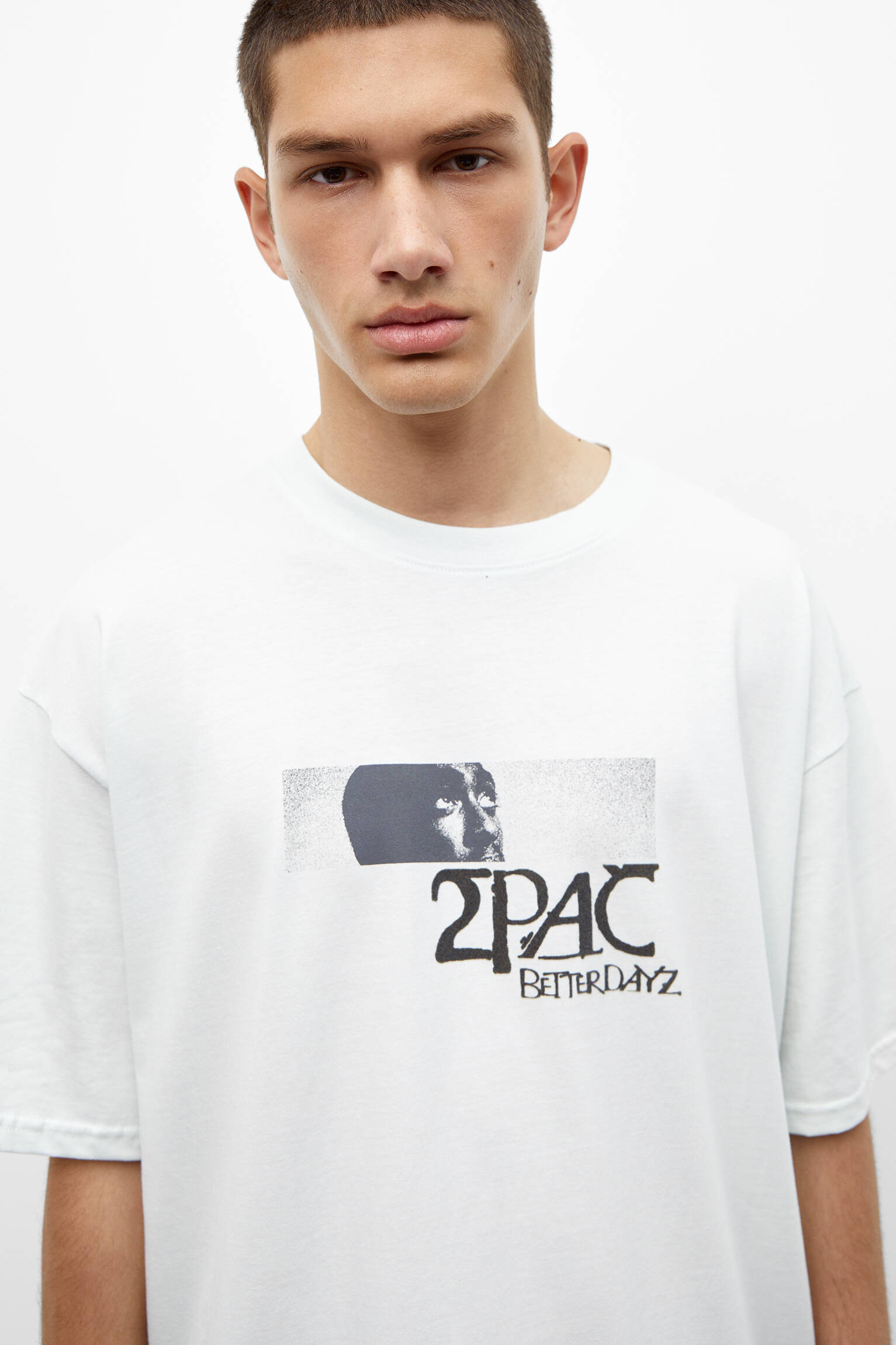 CAMISETA TUPAC OVERSIZED - MENTA