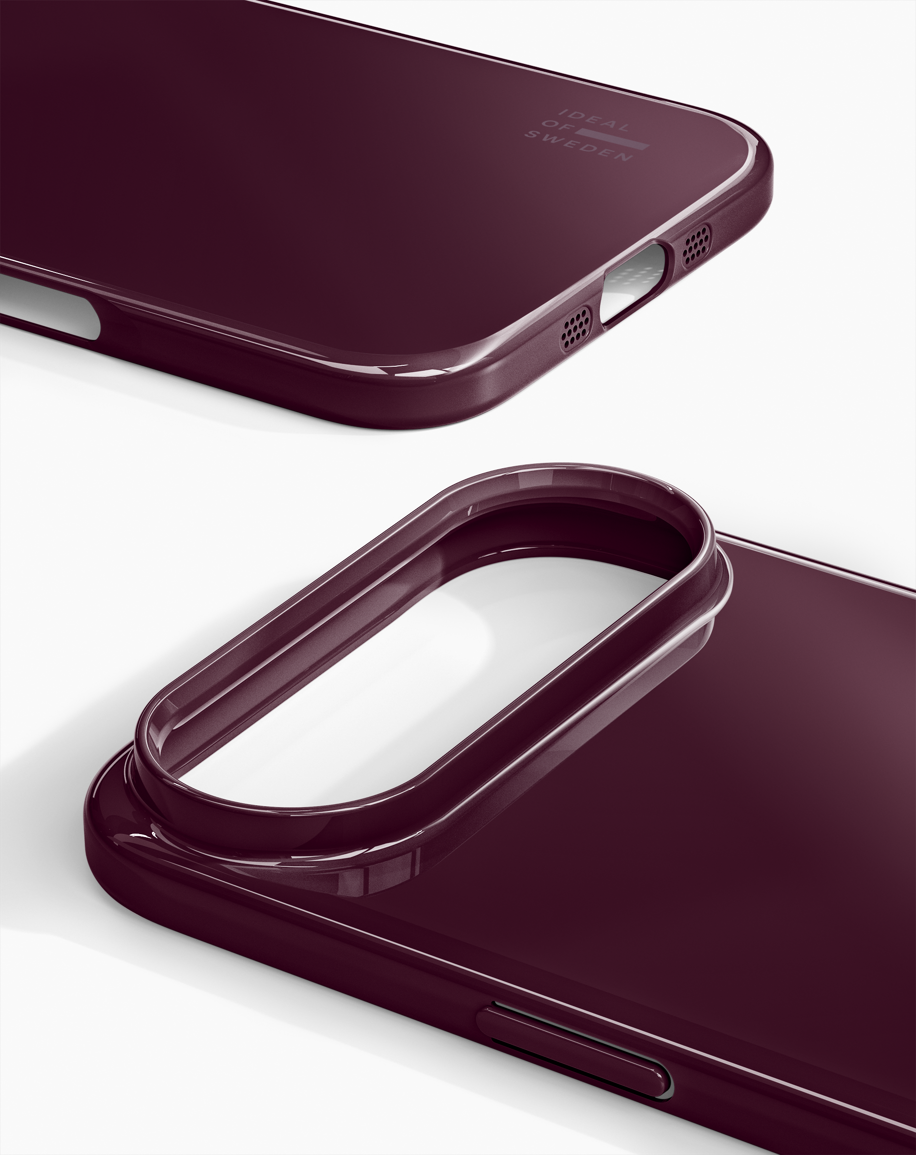iPhone Air MagSafe Hardcase Hülle (IDSLCMS-I2566-584) - Glossy Cherry