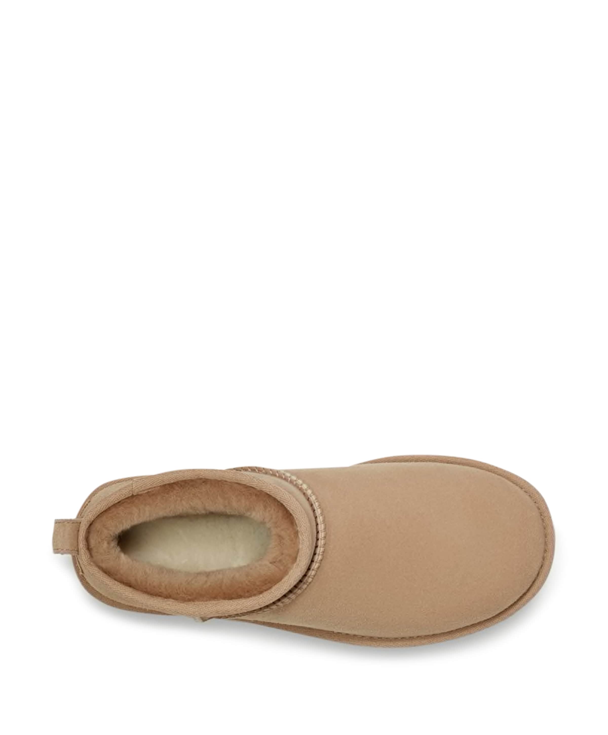 Ugg W classic ultra mini dames enkellaarzen beige