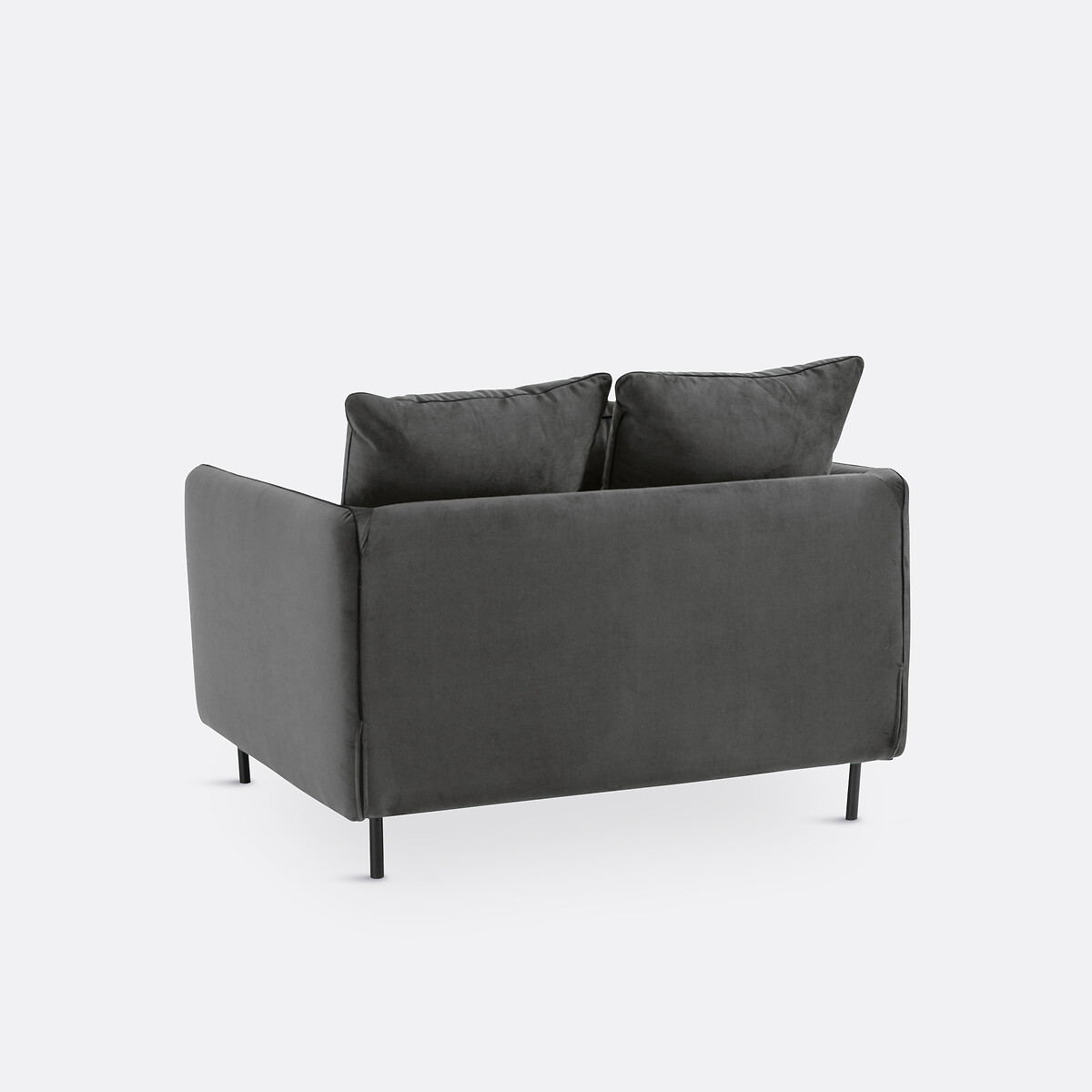 LA REDOUTE INTERIEURS<br>Poltrona XL em fluweel, Ivete