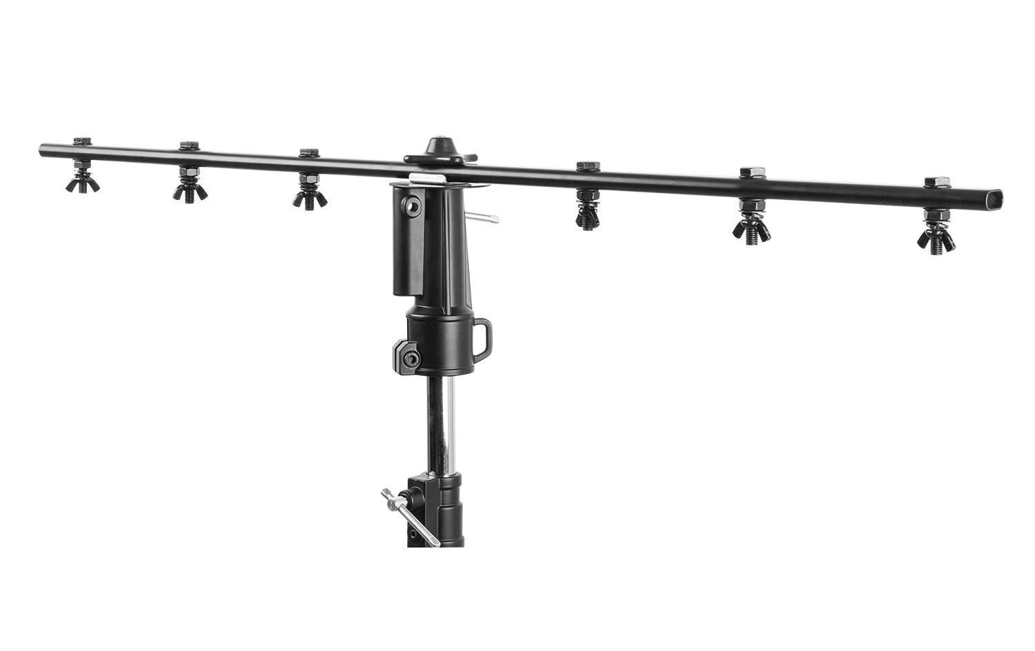 Lichtstativ mit T-Träger WLS70<br>Lichtstativ mit 6 Positionen