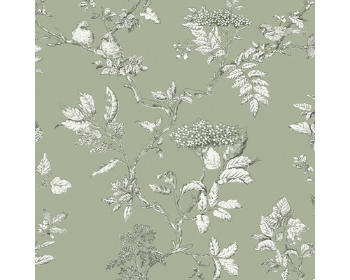 Vliesbehang 113348 Laura Ashley Elderwood Green
