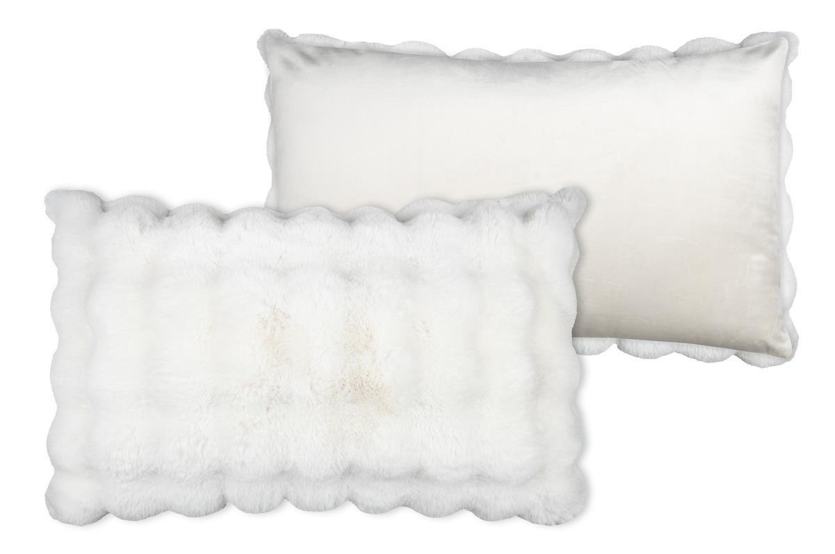 NEBRASKA COUSSIN 50X80CM ECRU