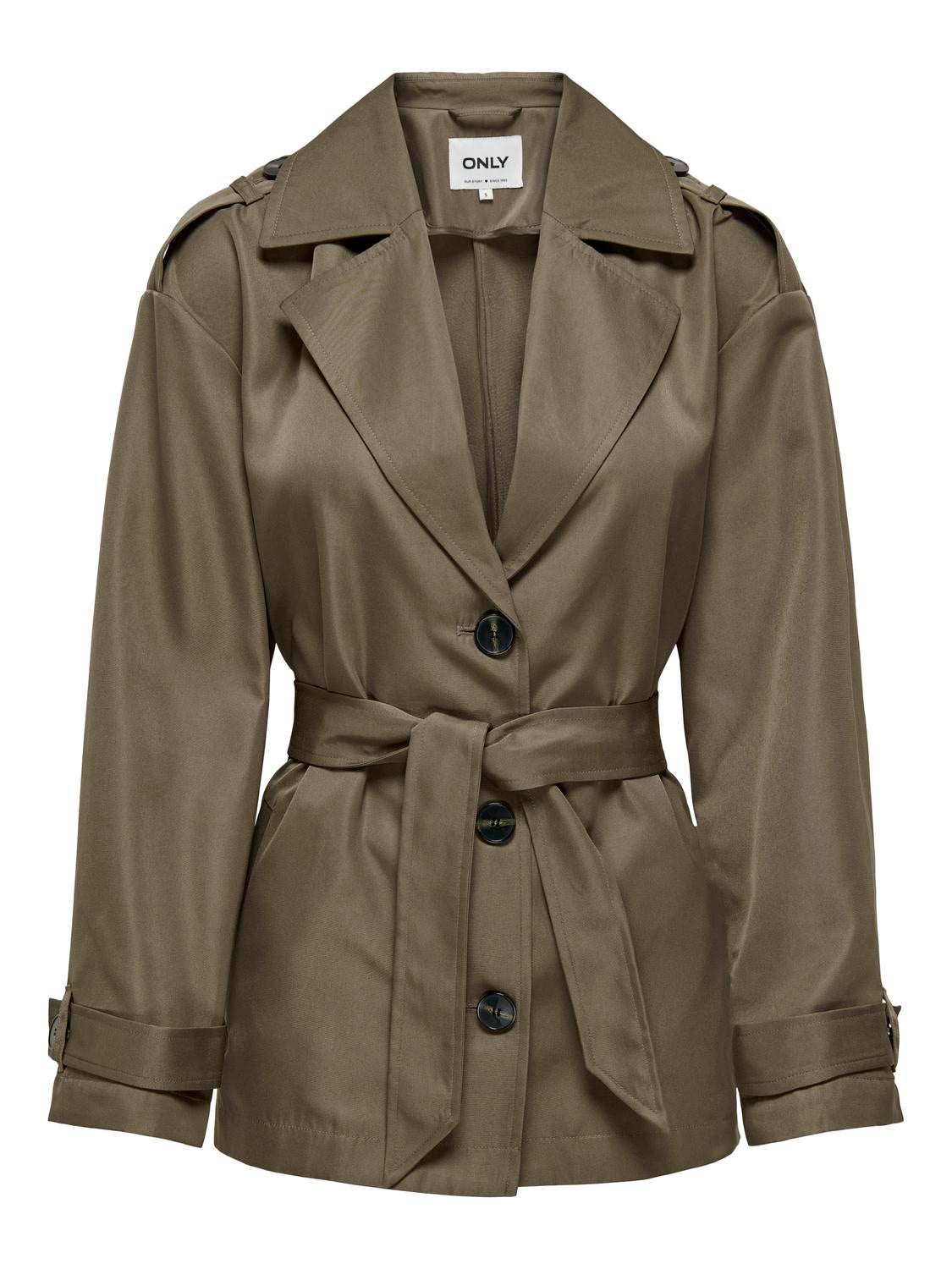 ONLLINE Trenchcoat Walnut