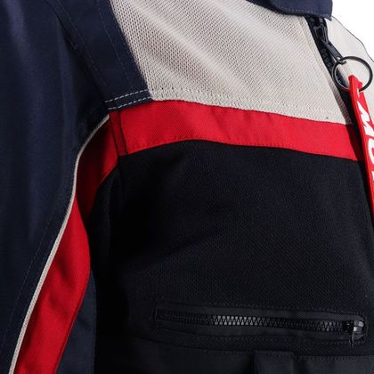 Blouson Helstons ATLAS AIR MOTUL - Bleu / Beige