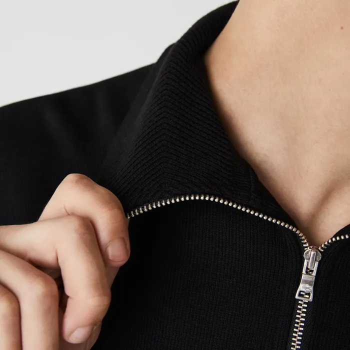 Lacoste Zip Stand-Up Collar Sweater Heren