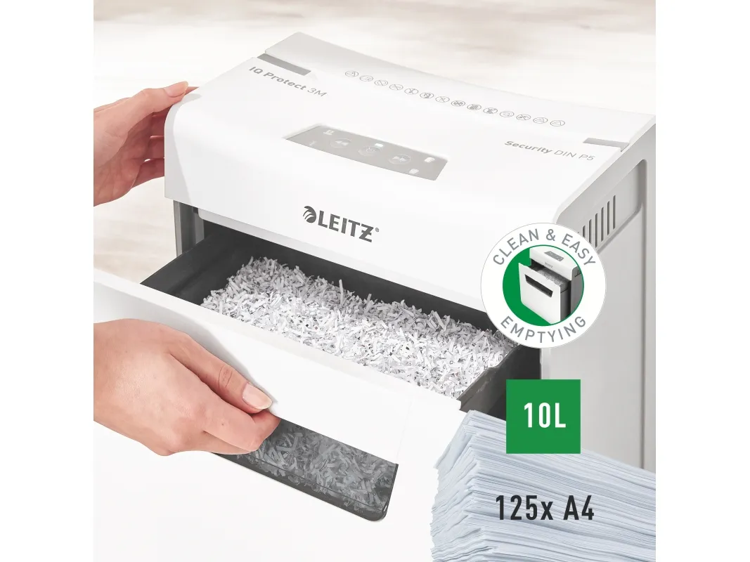 Makulator Leitz IQ Protect Premium 3M mikromakulering (P-5)