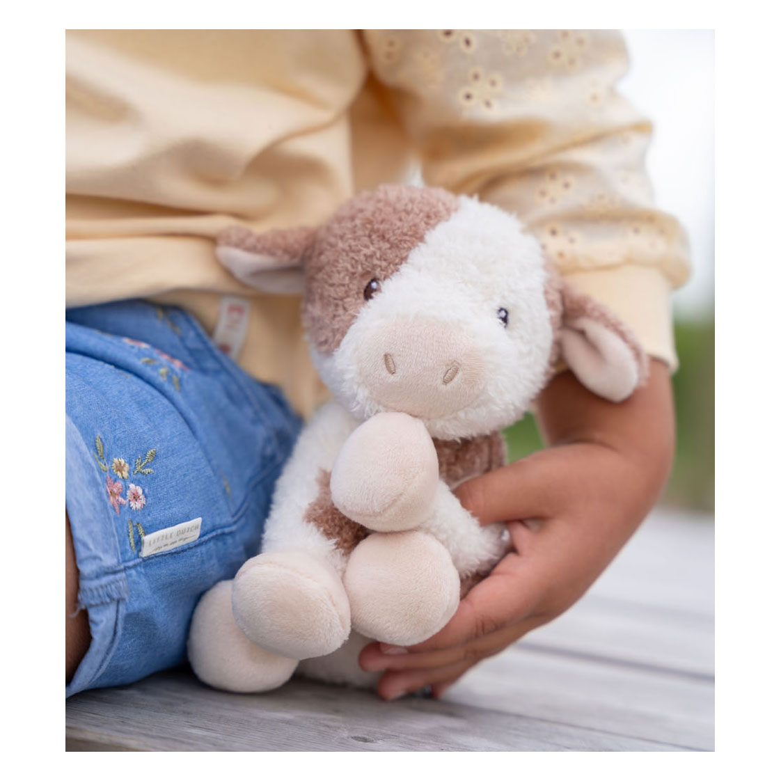 Little Dutch Knuffel Koe Little Farm, 17cm