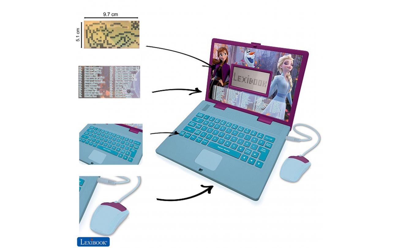 Frozen laptop met 62 activiteiten (NL/FR)