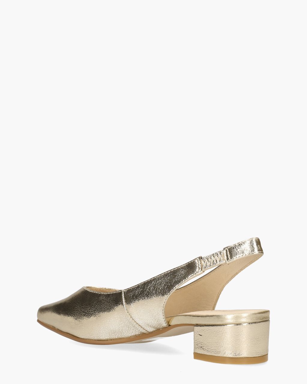Gioia Wagar Goud Dames Slingbackpumps
