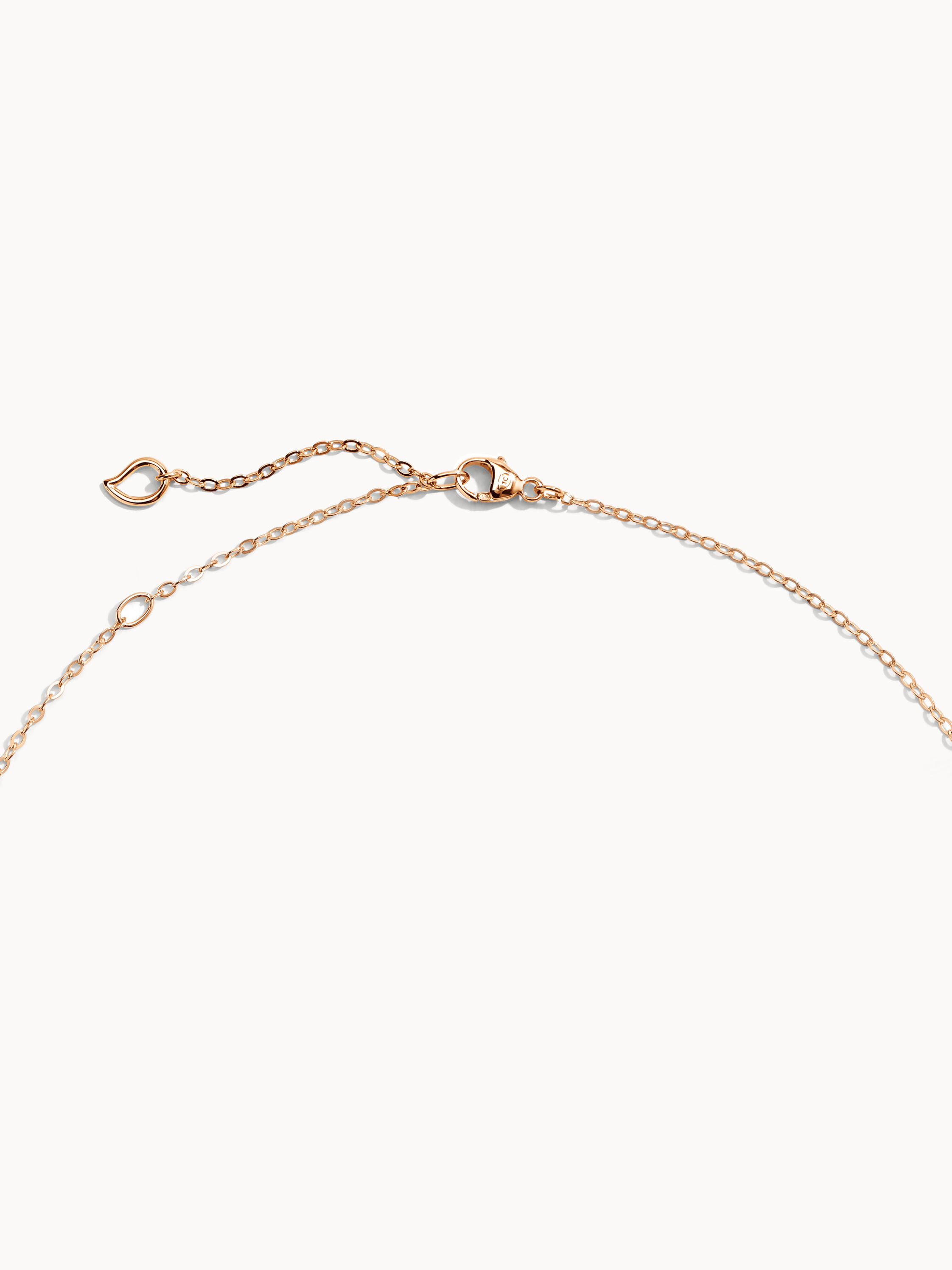 TAMARA COMOLLI Halskette NECKLACE 'MYMIKADO' WITH SWISS TOPAZ aus 18 Karat Roségold und Swiss Topas