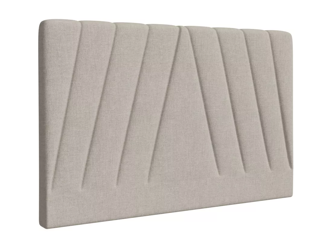 Tête de lit 150 cm - Tissu - Beige - LIDAMA de Pascal Morabito