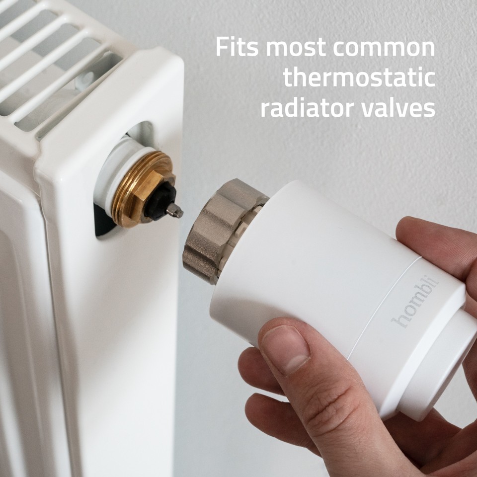 Hombli - Smart Radiator Termostat Udvidelsespakke (2+1)