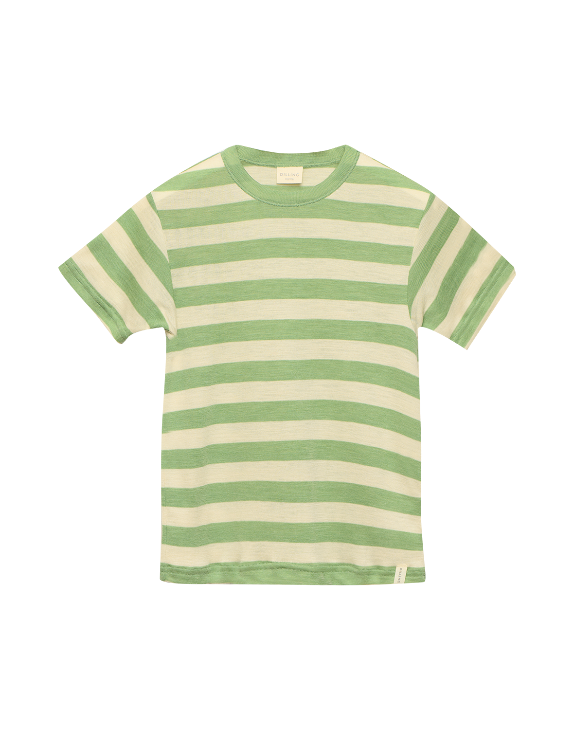 T-shirt in merinowol/zijde voor kinderen