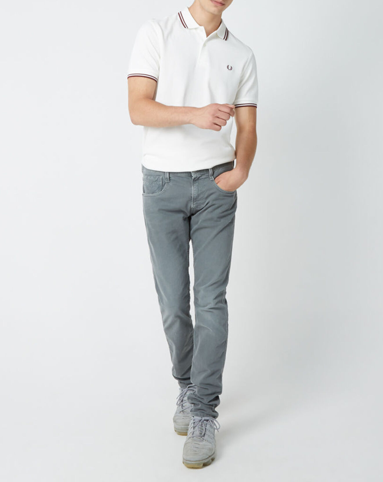 Replay Jean Bull gris