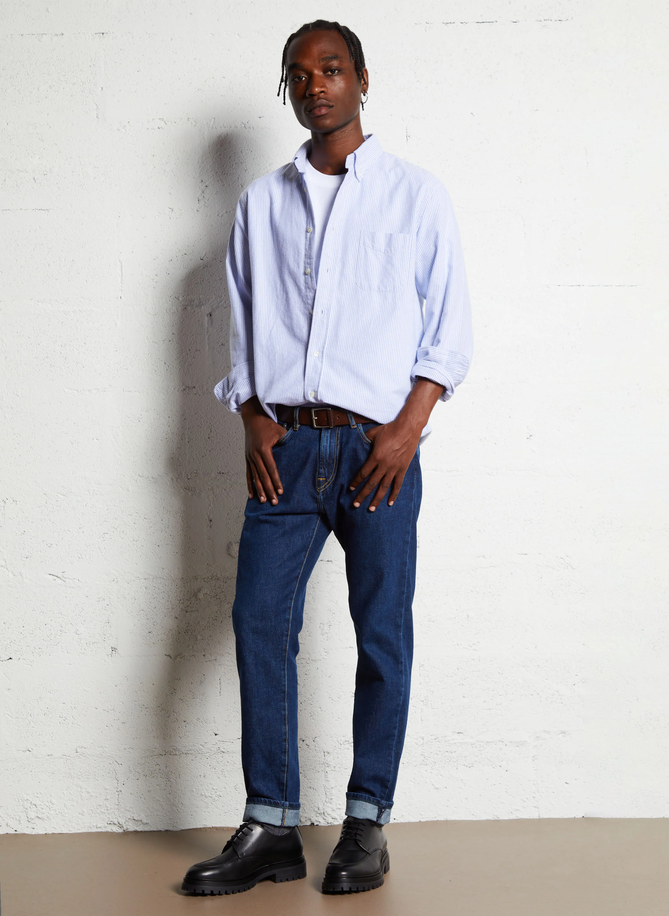 Derbies en cuir | Noir