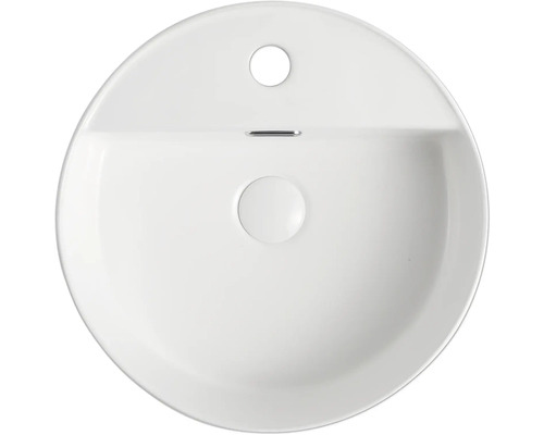 Jungborn opzetwastafel ONE 40 x 40 cm hoogglans wit incl. keramische afvoerplug