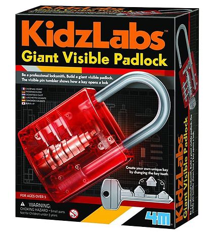 4M H?ngel?s - KidzLabs - Stor Usynlig H?ngel?s