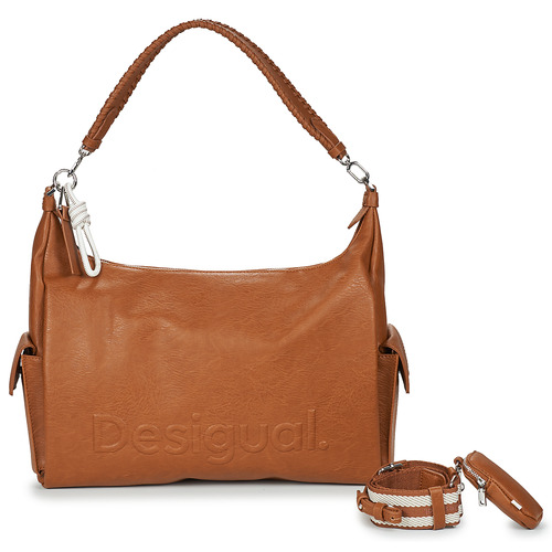 Desigual - HALF LOGO 24 BRASILIA - Cognac