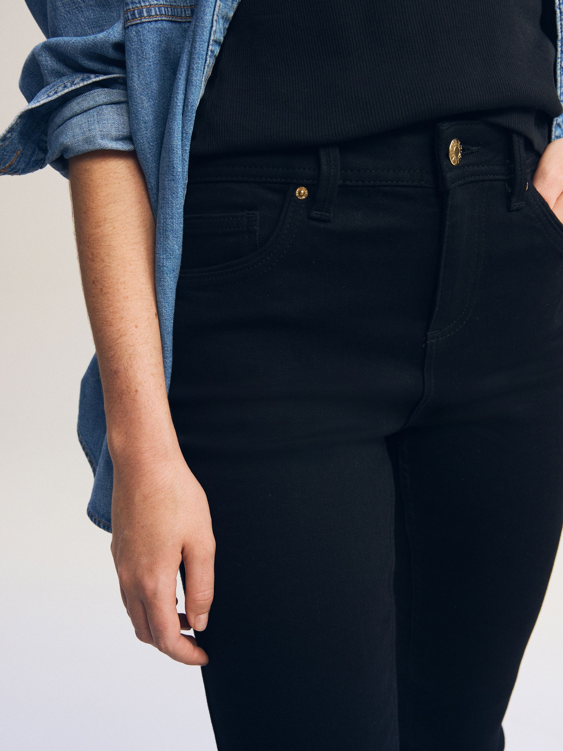 Zwart - Superzachte skinny jeans