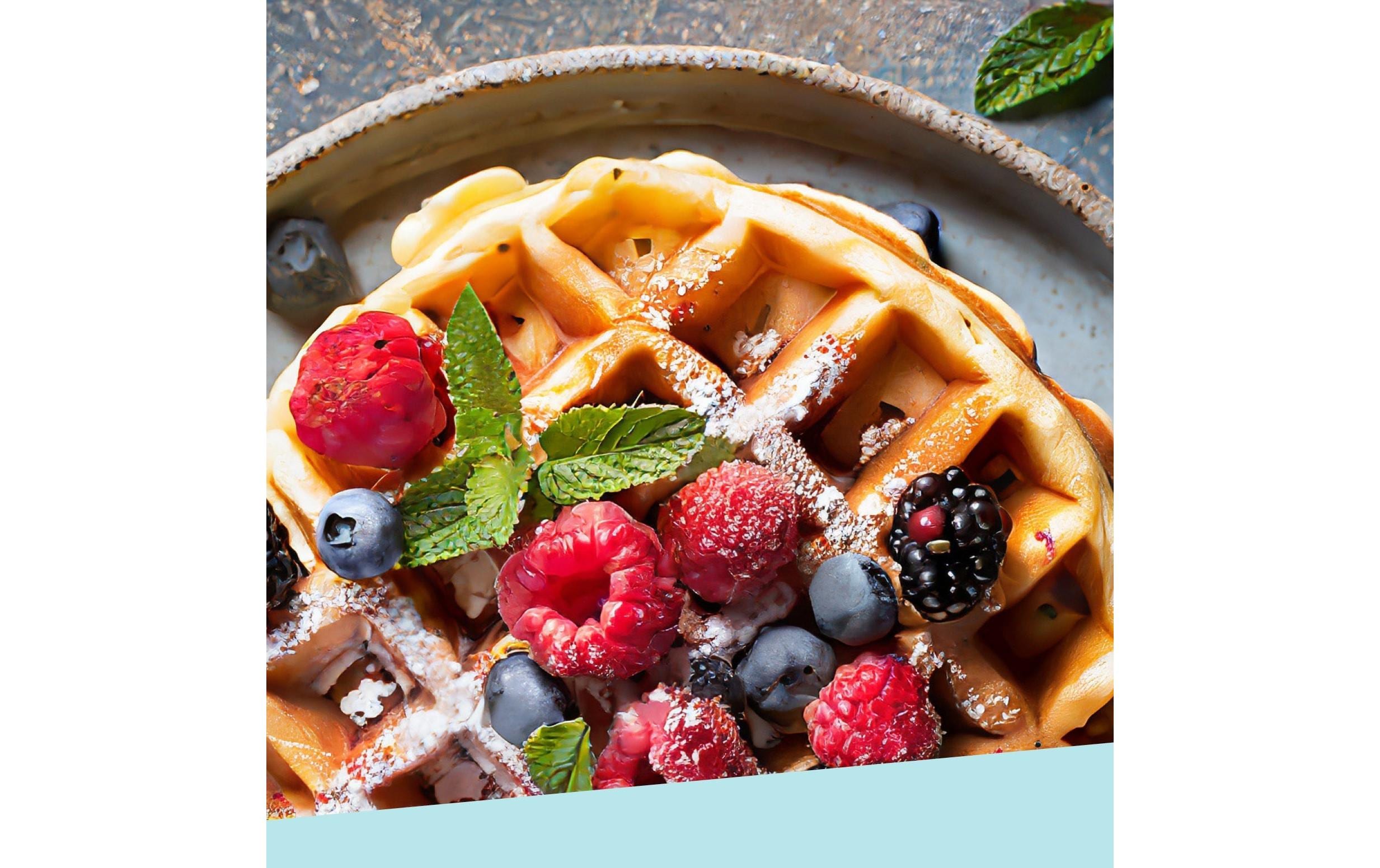Waffeleisen XXL KA2304Waffeleisen zur Herstellung von belgischen Waffeln