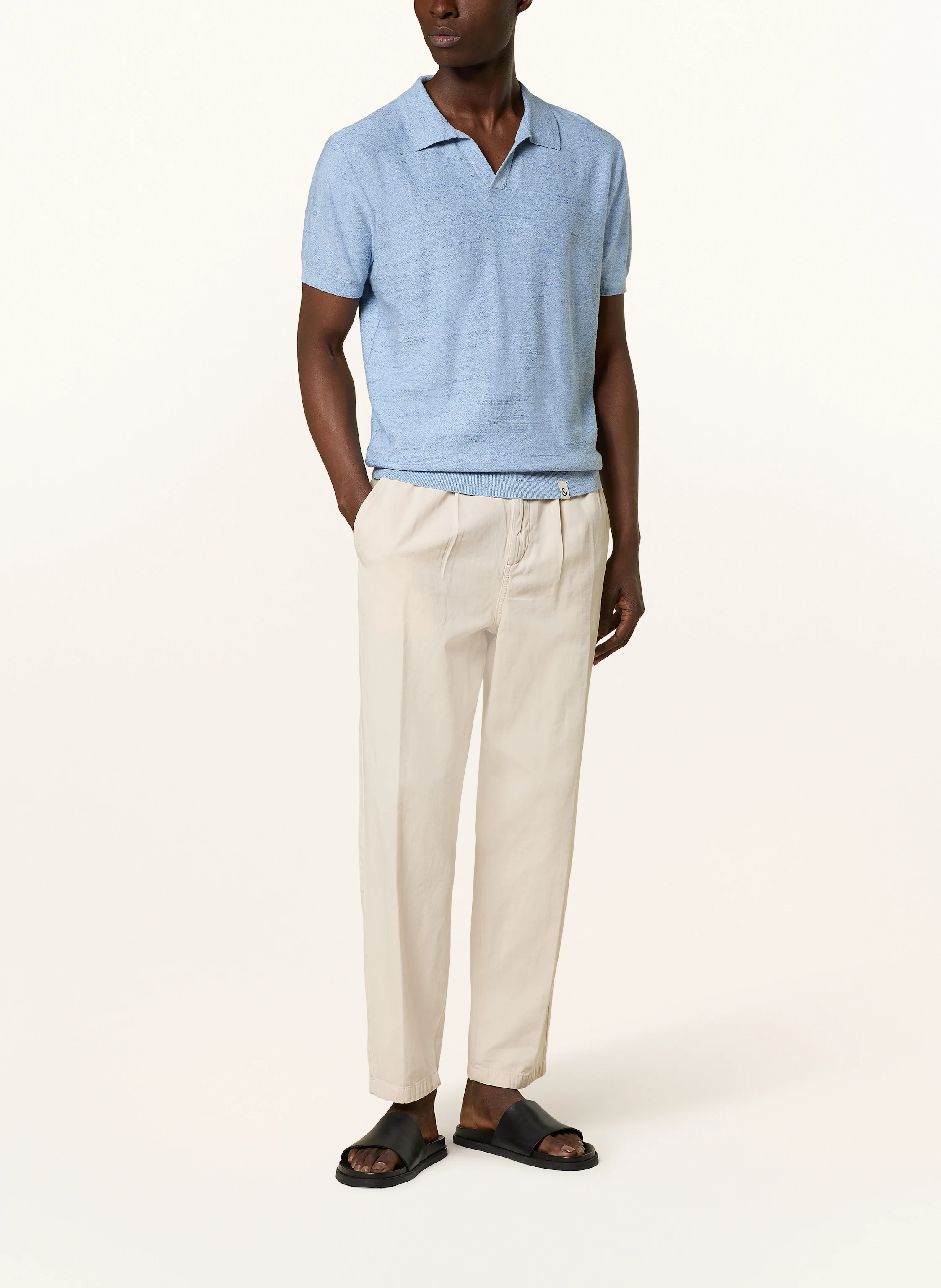 COLOURS & SONS Strick-Poloshirt