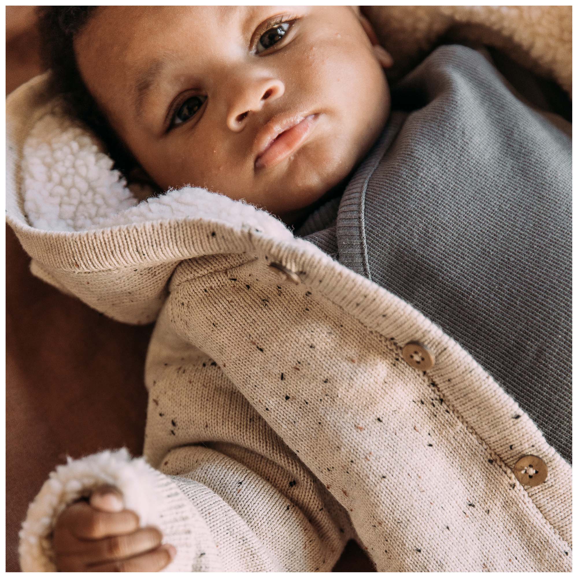 Sweet Petit Mini Jas  melee beige