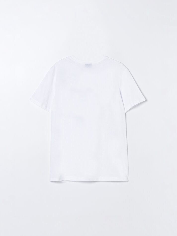 Pacote com 4 camisetas estampadas - Verde Escuro