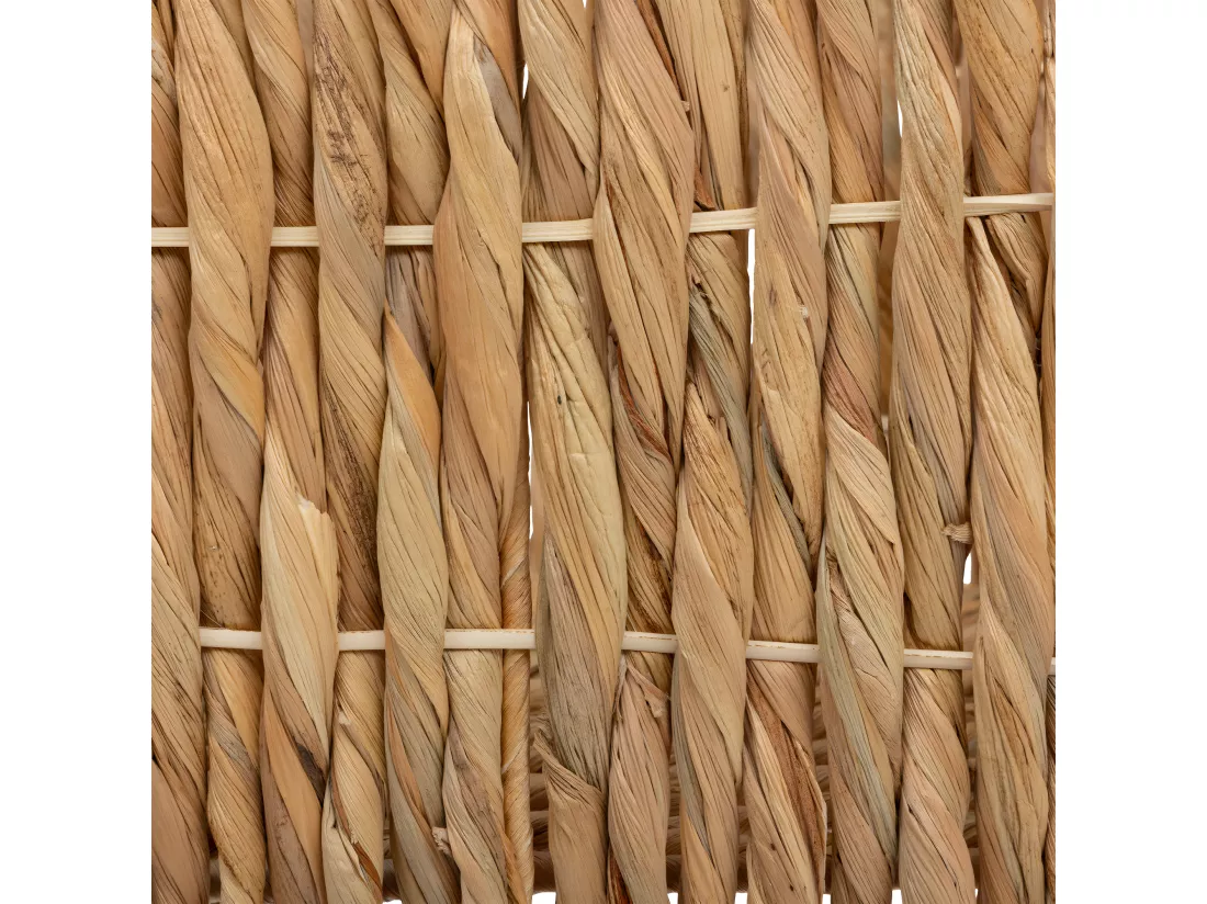 Panier de rangement Beige en roseau L 34 cm