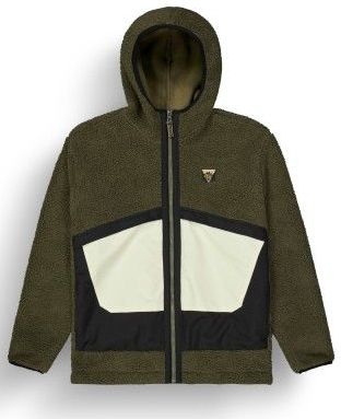 Picture Pmbton Zip Hoodie Fleecevest (Heren |olijfgroen)