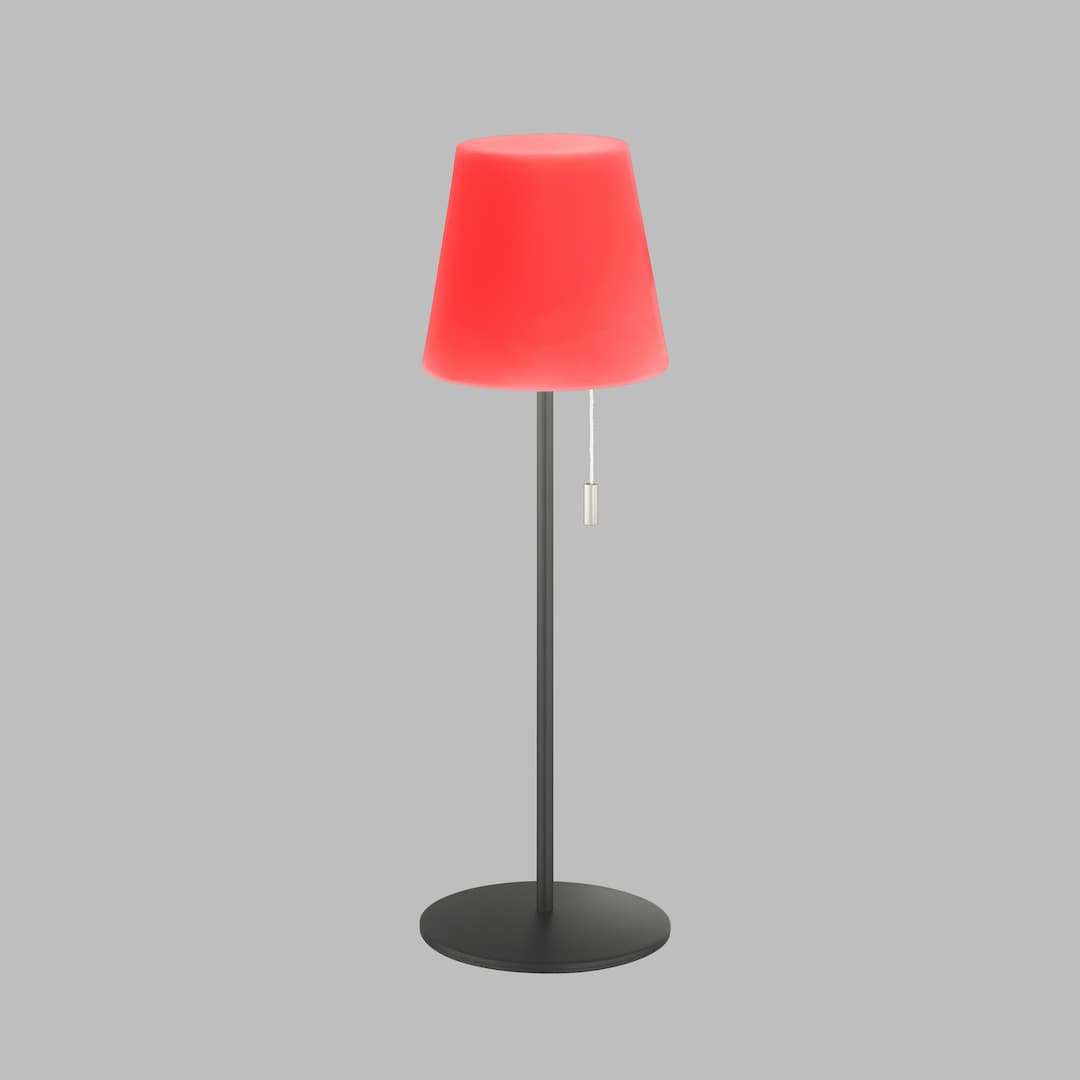 SCHÖNER WOHNEN-Kollektion Akku LED Tischlampe TALENT 38 cm mehrfarbig