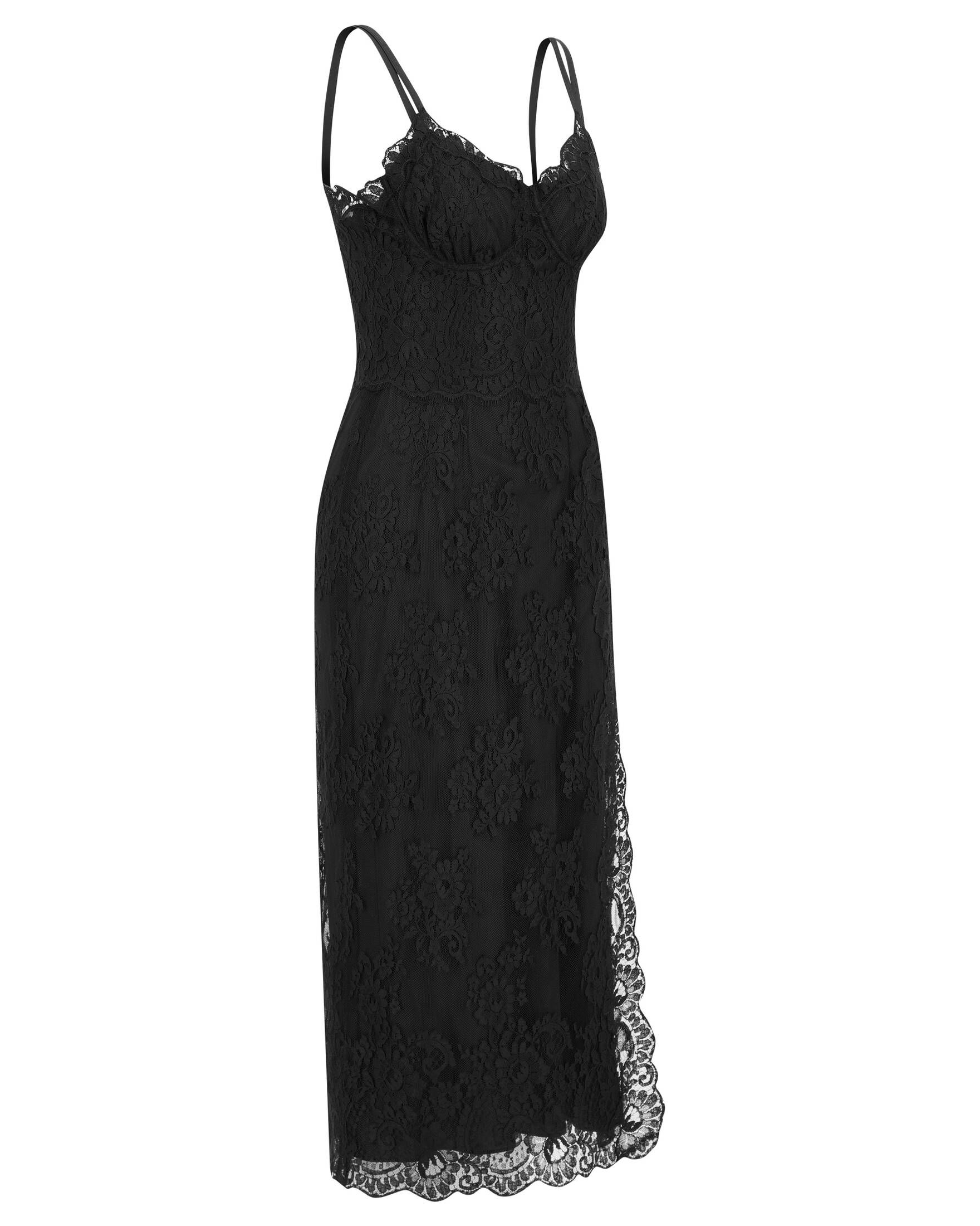 Dolce & Gabbana| Damen Kleid aus Chantily Spitze