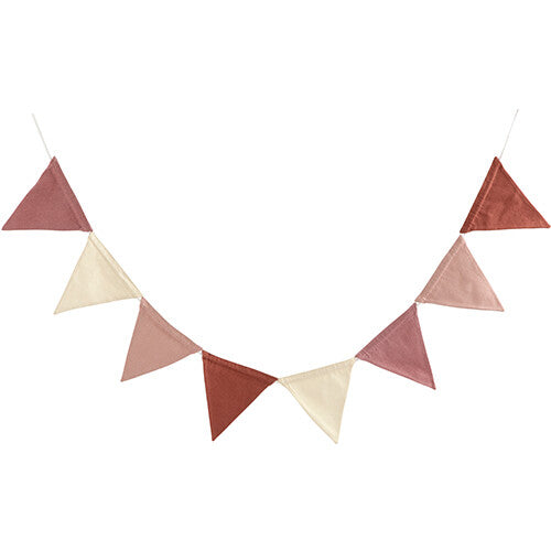 Sebra vlaggenslinger blossom pink