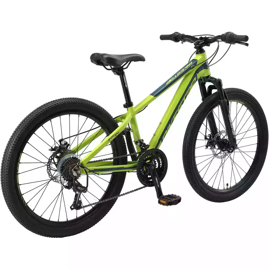 Bikestar Kinderrad 24 Zoll Alu MTB Sport grün