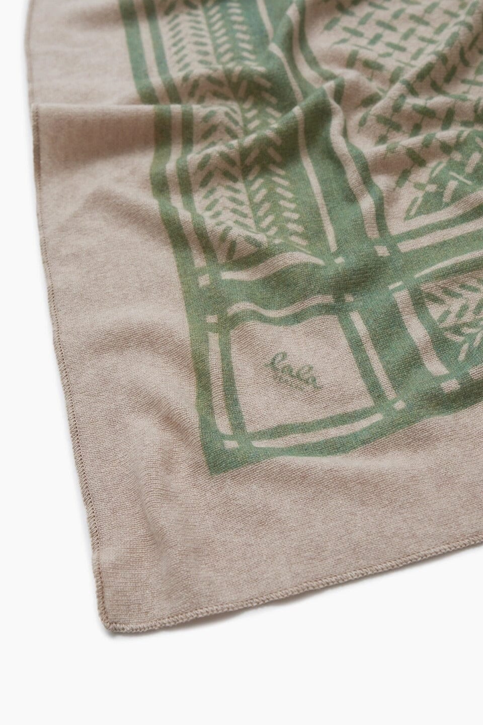 Lala Berlin Triangle Puzzle dune sage
