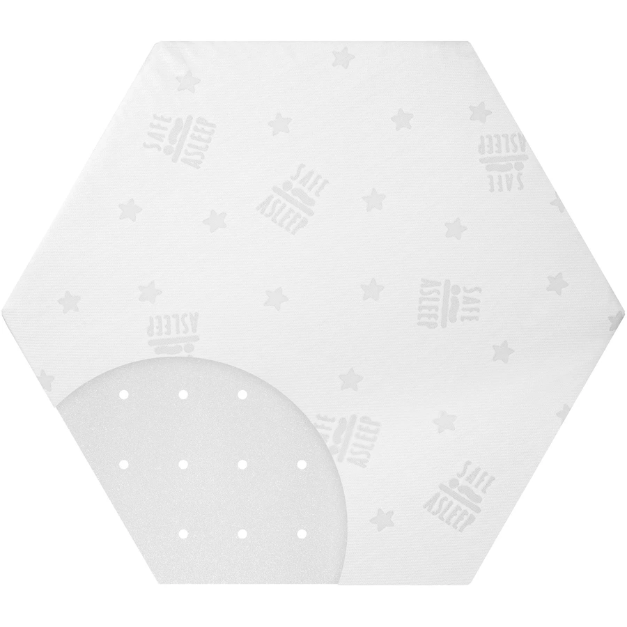 roba Laufgittermatratze 6-eckig safe asleep®