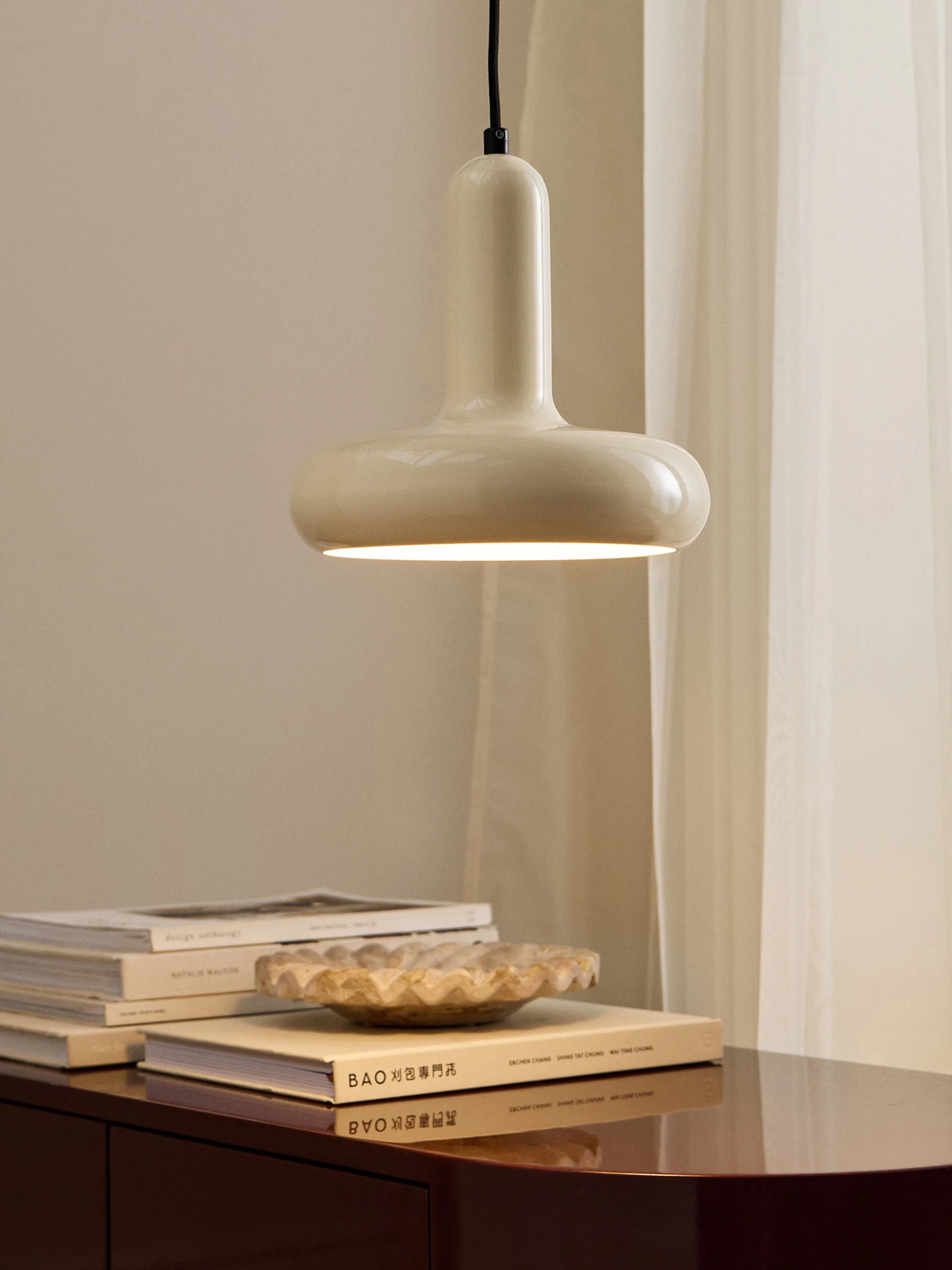 Kleine hanglamp Ebba met stekker