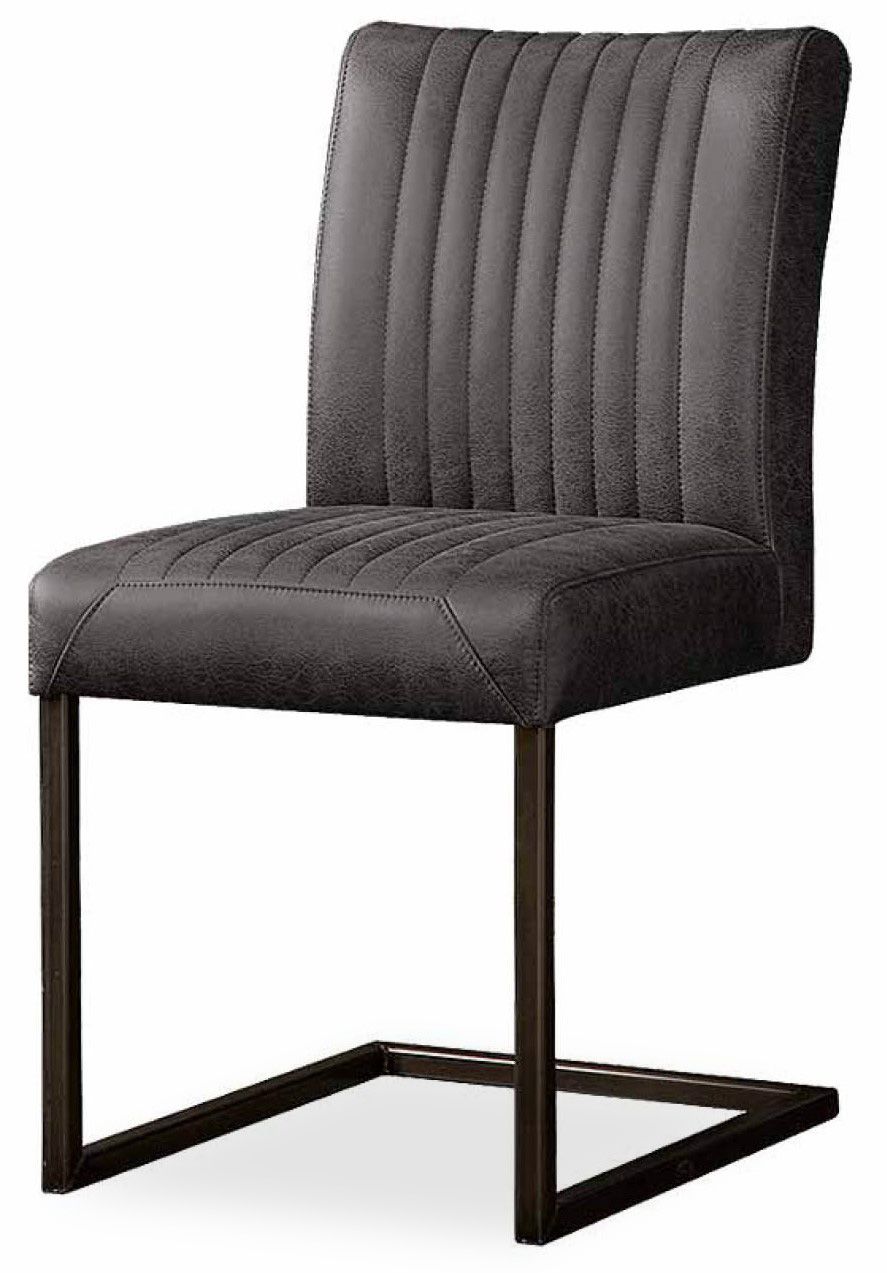 Stoel Anthracite Ferro B47 x D61 x H88 cm