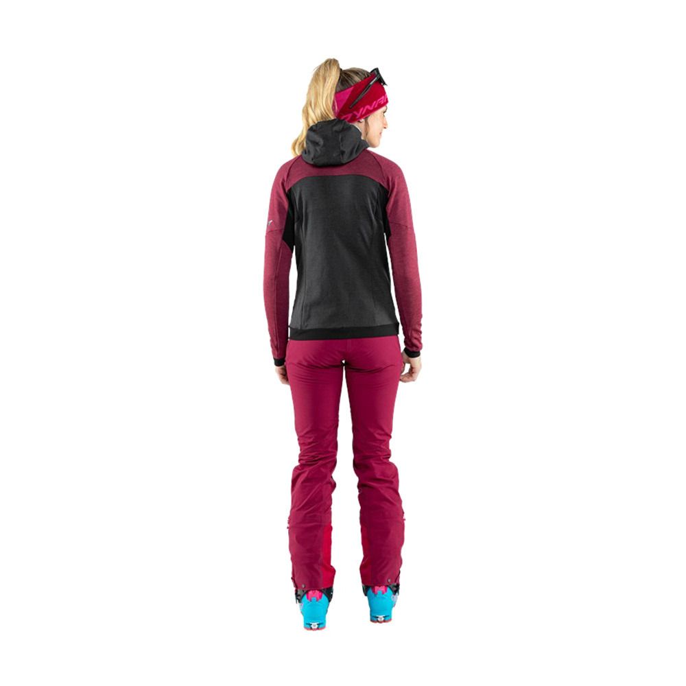 Dynafit MERCURY 2 DYNASTRETCH - Pantalon ski Femme beet red