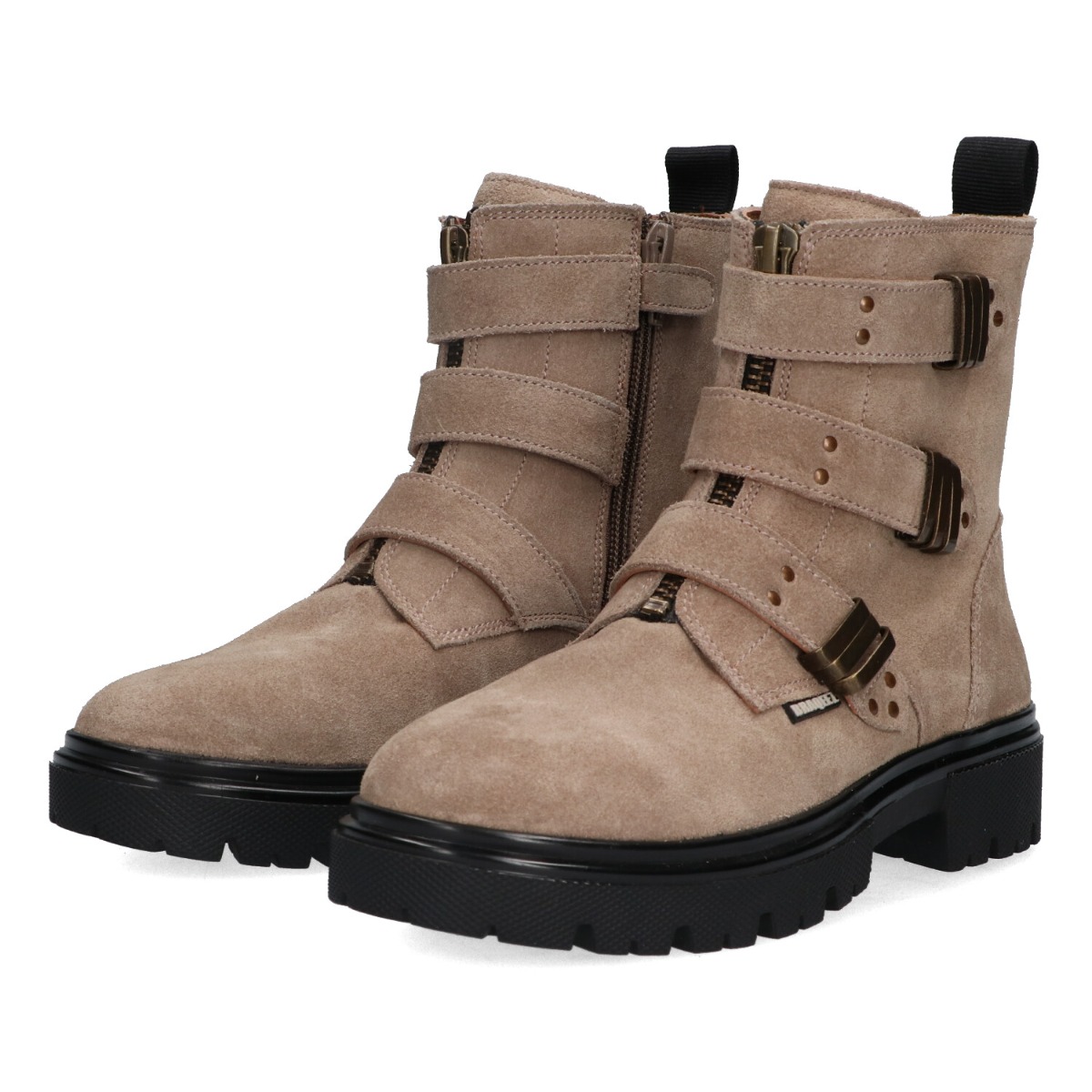 Mayke Moxie - Biker Boots Braqeez Taupe