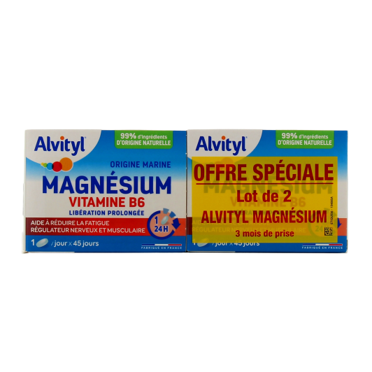 Alvityl Magnésium Vitamine B6
