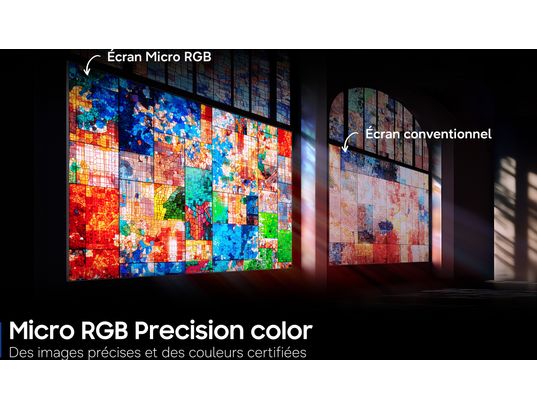SAMSUNG - TV Micro RGB 4K 214 cm TMR85R85HAUXXC
